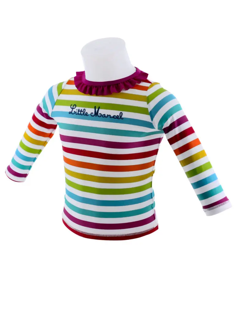 little marcel T-shirt de Bain Anti UV bébé fille Multi FB