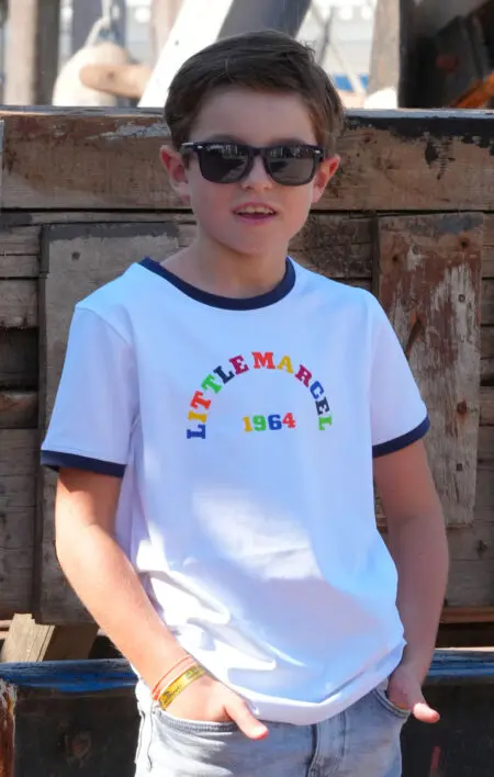 T-shirt Matalan Garçon 8 Ans – Coton Blanc Manches Longues Col Rond