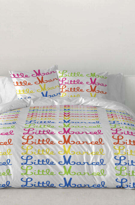 HOUSSE DE COUETTE COTON ERIS MULTI 140x200 cm + 40 cm